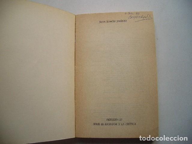 Libros de segunda mano: JUAN RAMON JIMENEZ - AURORA DE ALBORNOZ - TAURUS EDICIONES - Foto 2