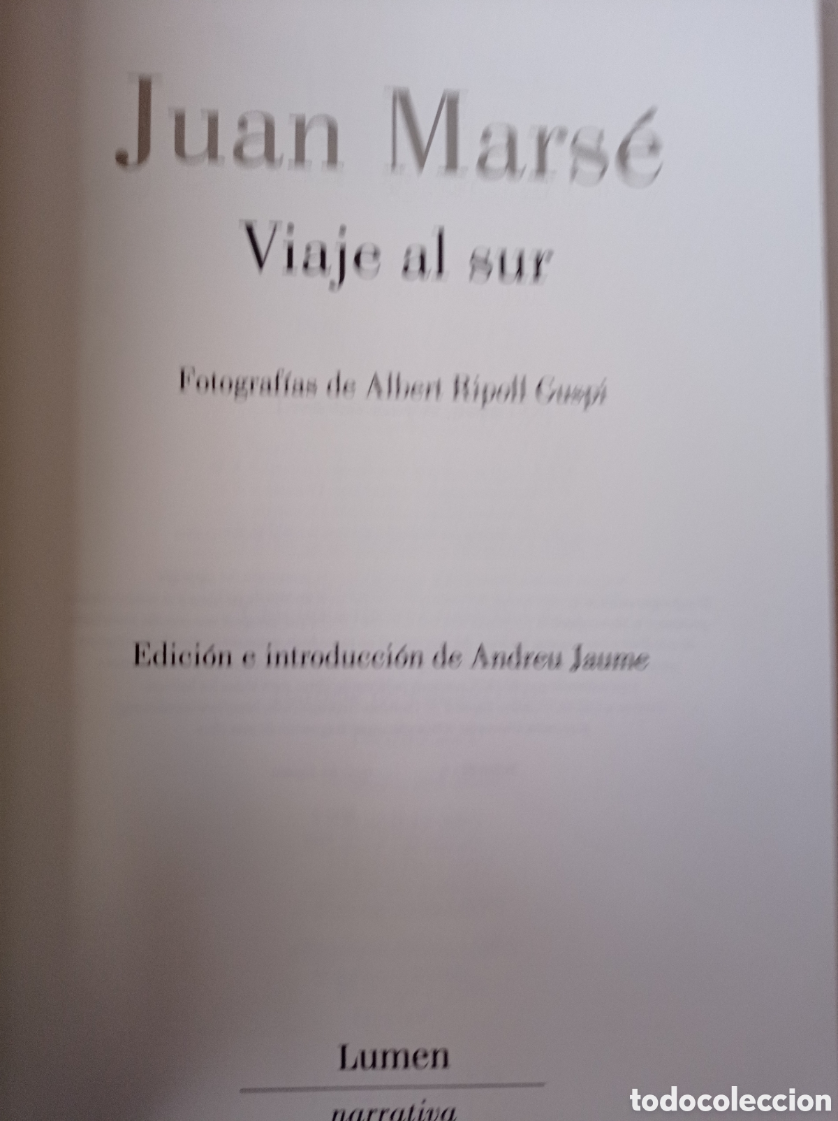 Libros de segunda mano: Viaje al sur - Foto 1