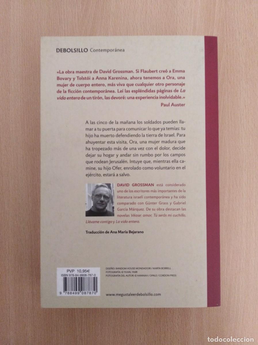 Libros de segunda mano: LA VIDA ENTERA. David Grossman - Foto 2