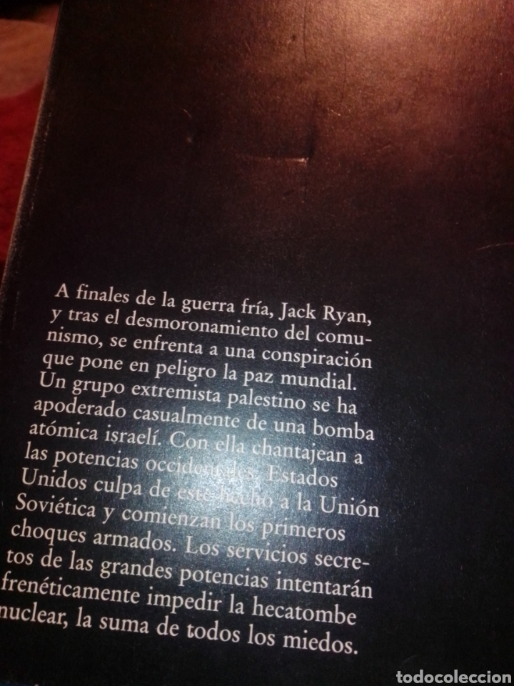 Libros de segunda mano: P&aacute;nico nuclear Tom Clancy - Foto 2