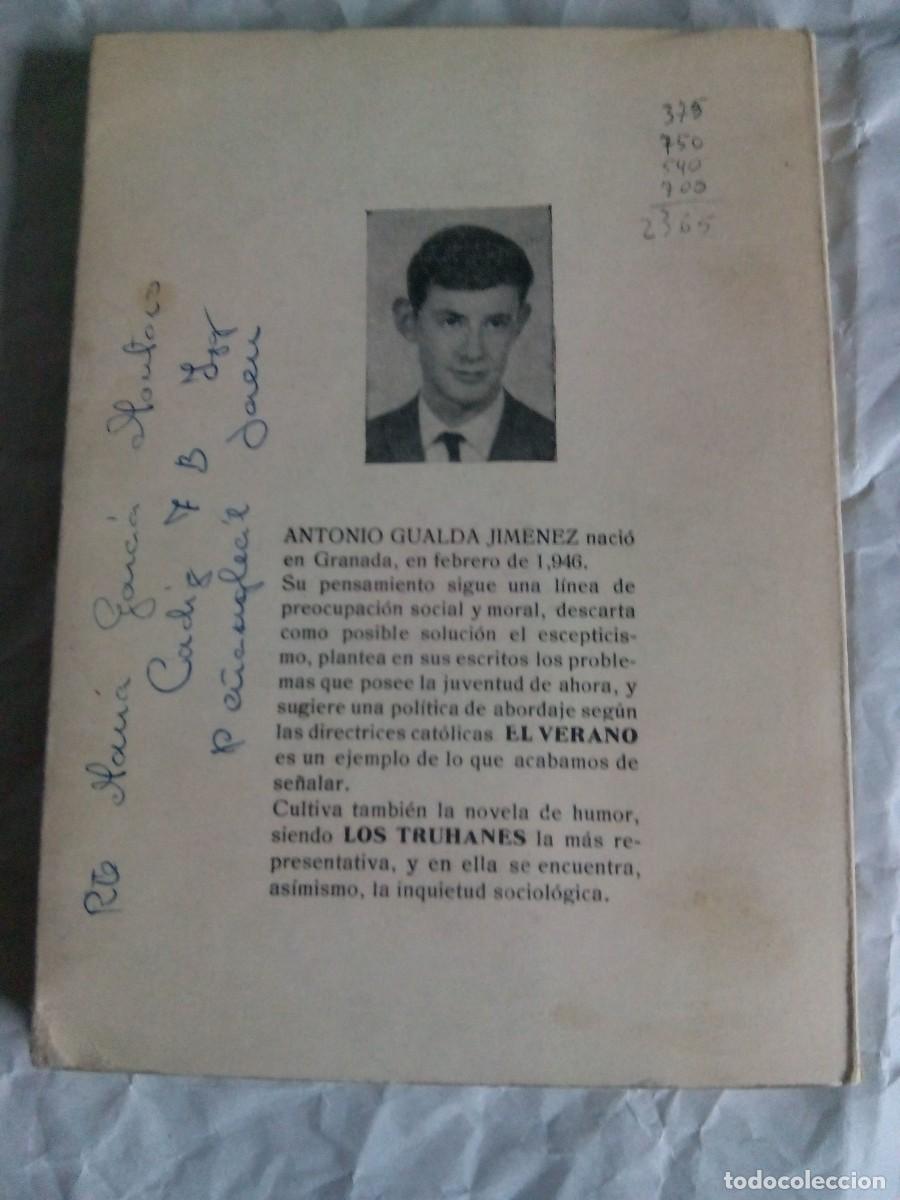 Libros de segunda mano: EL VERANO / ANTONIO GUALDA JIMENEZ - Foto 2