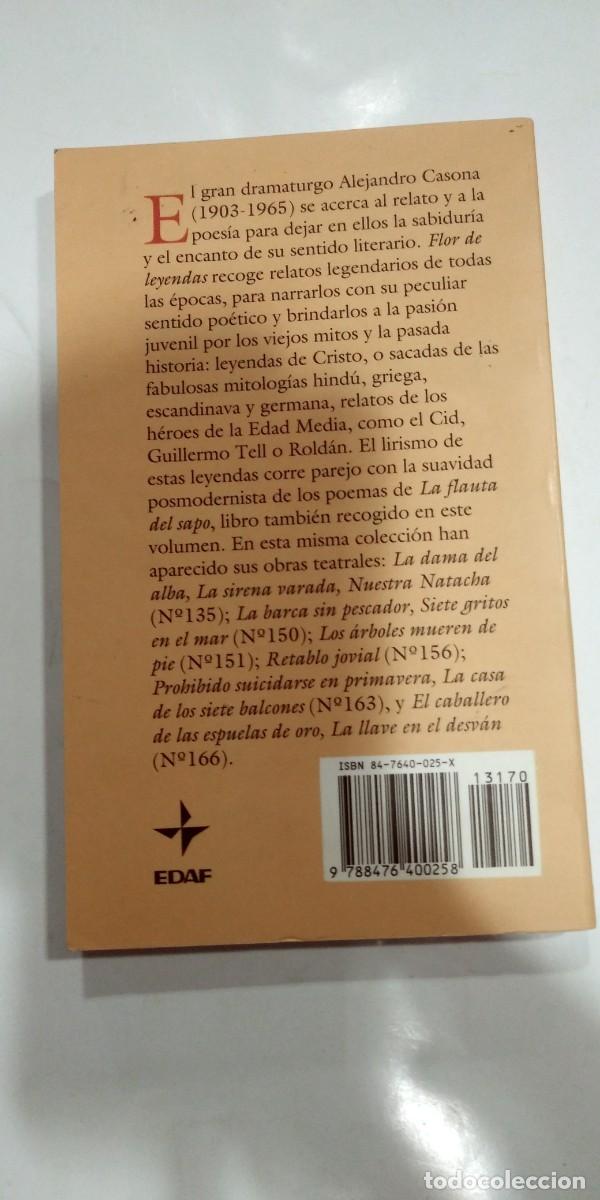 Libros de segunda mano: Flor de leyendas Alejandro Casona - Foto 2
