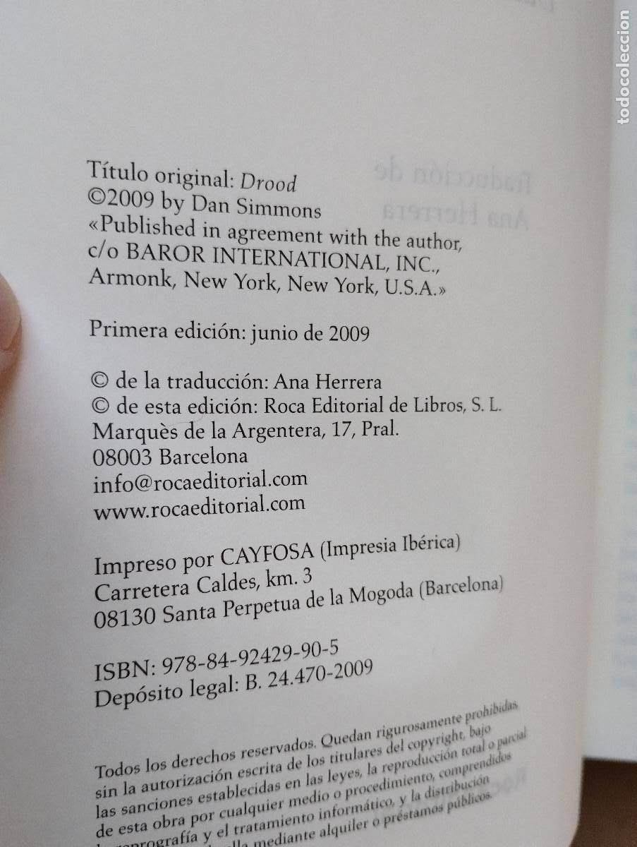 Libros de segunda mano: LA SOLEDAD DE CHARLES DICKENS - DAN SIMMONS - Foto 2