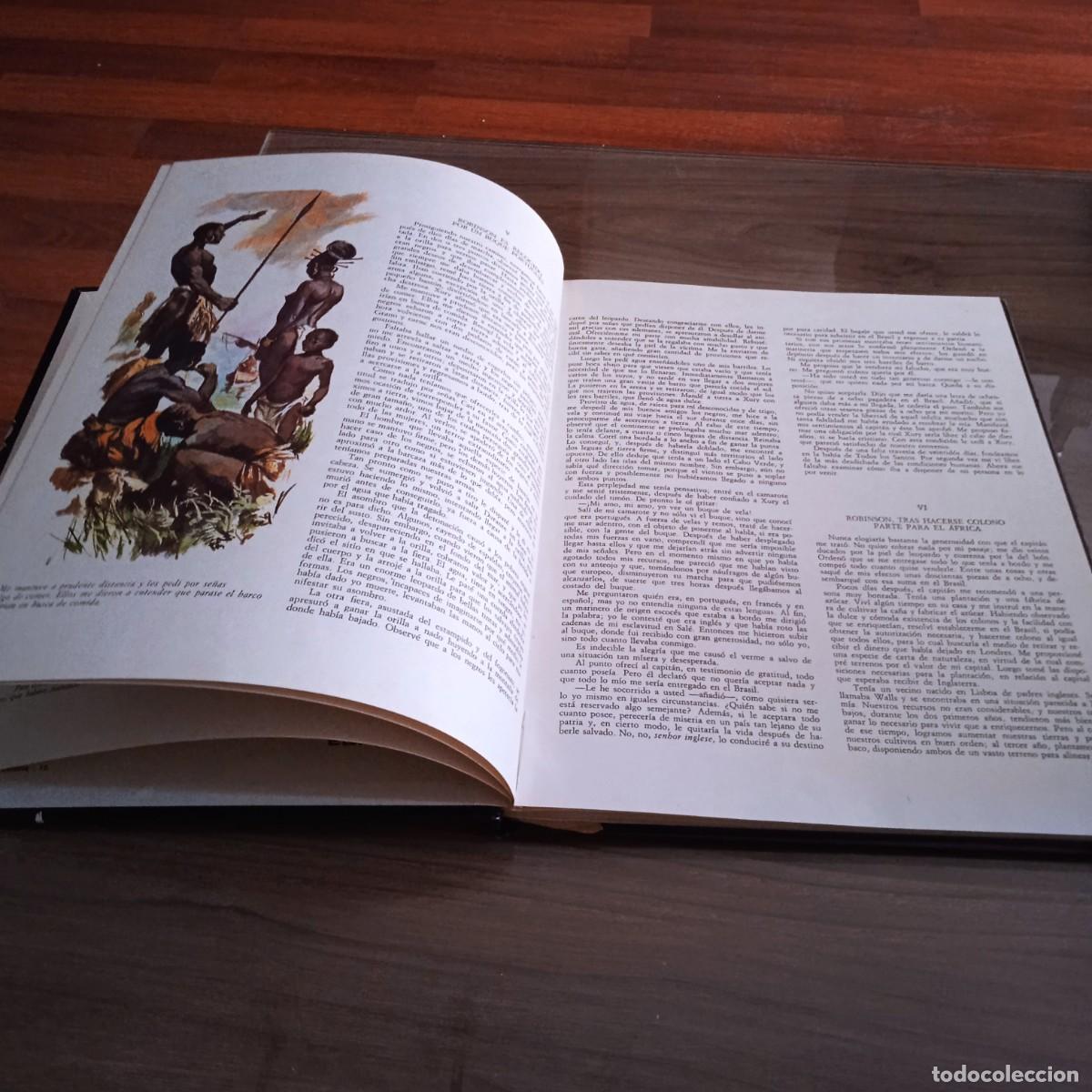 Libros de segunda mano: Edici&oacute;n juvenil. Robinson Crusoe - Foto 2