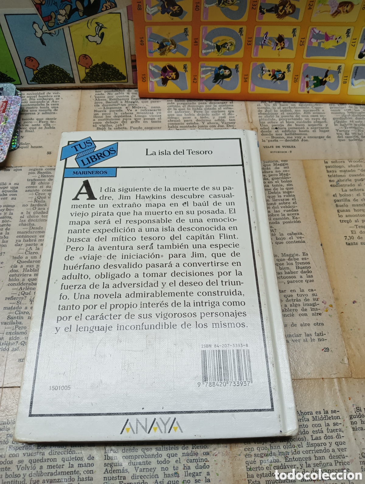 Libros de segunda mano: La isla del tesoro 5.Robert L. Stevenson. - Foto 2