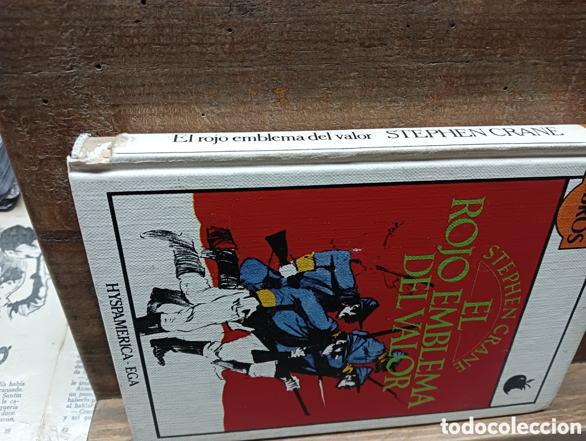 Libros de segunda mano: El Rojo emblema del valor. Stephen crane - Foto 2