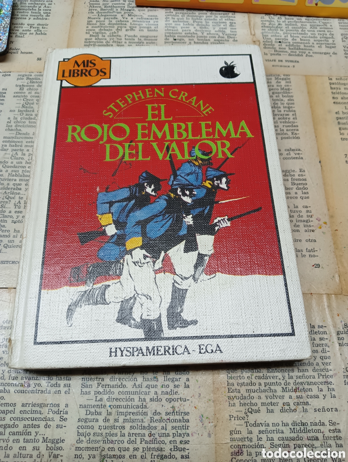 Libros de segunda mano: El Rojo emblema del valor. Stephen crane - Foto 1