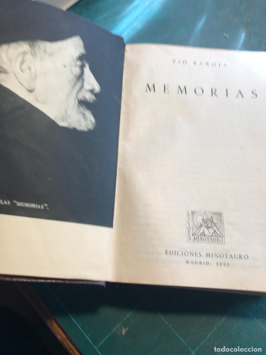 Libros de segunda mano: Memorias. P&iacute;o Baroja - Foto 2