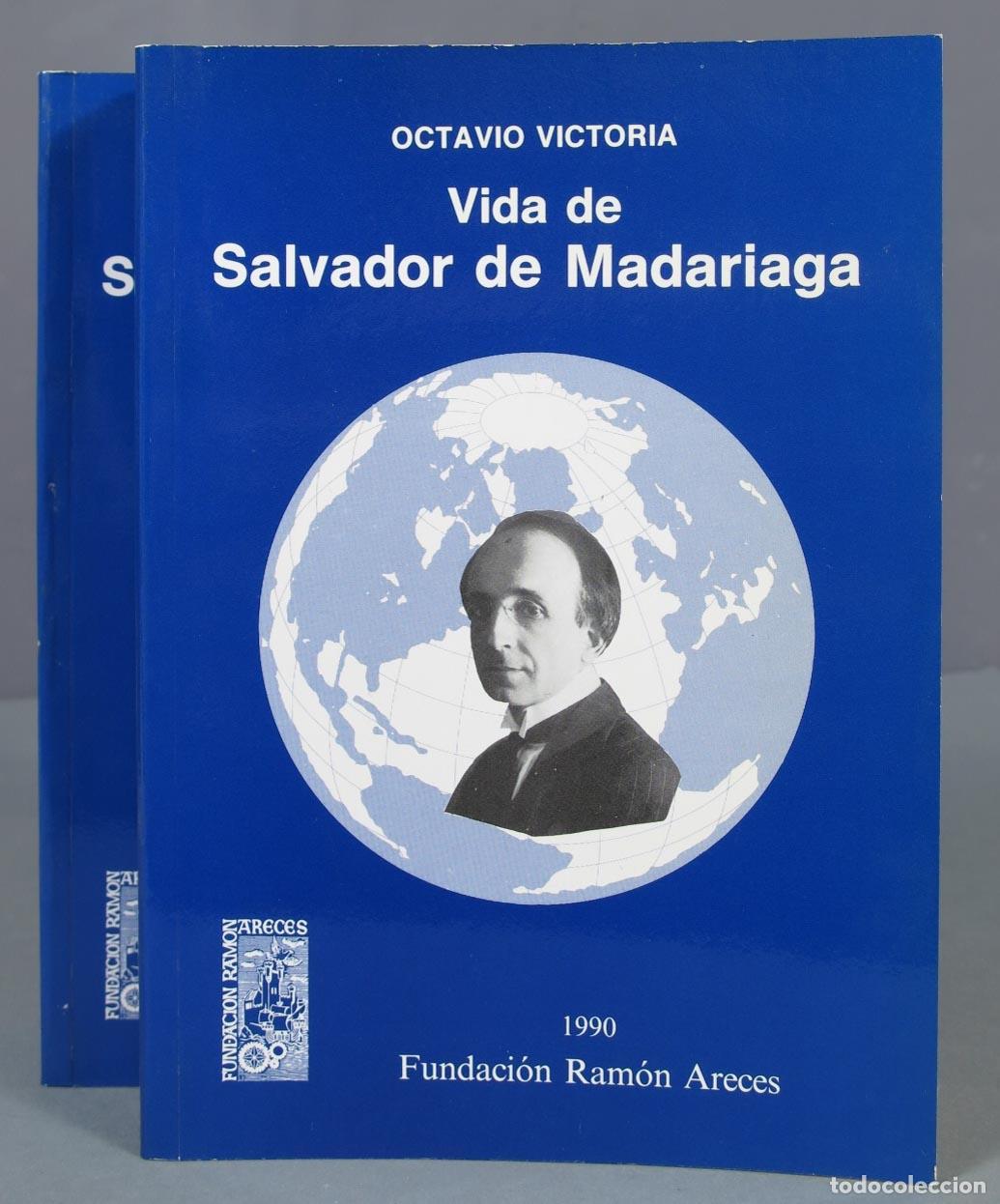 Libri di seconda mano: VIDA DE SALVADOR DE MADARIAGA. VICTORIA. 2 TOMOS