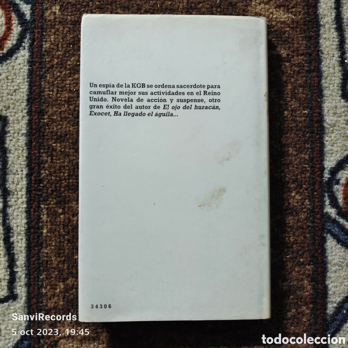Libros de segunda mano: EL CONFESIONARIO (JACK HIGGINS) - Foto 2