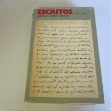 Libros de segunda mano: ENRIQUE TIERNO GALVÁN ESCRITOS (1950-1960) (CON DEDICATORIA DEL AUTOR) W22900