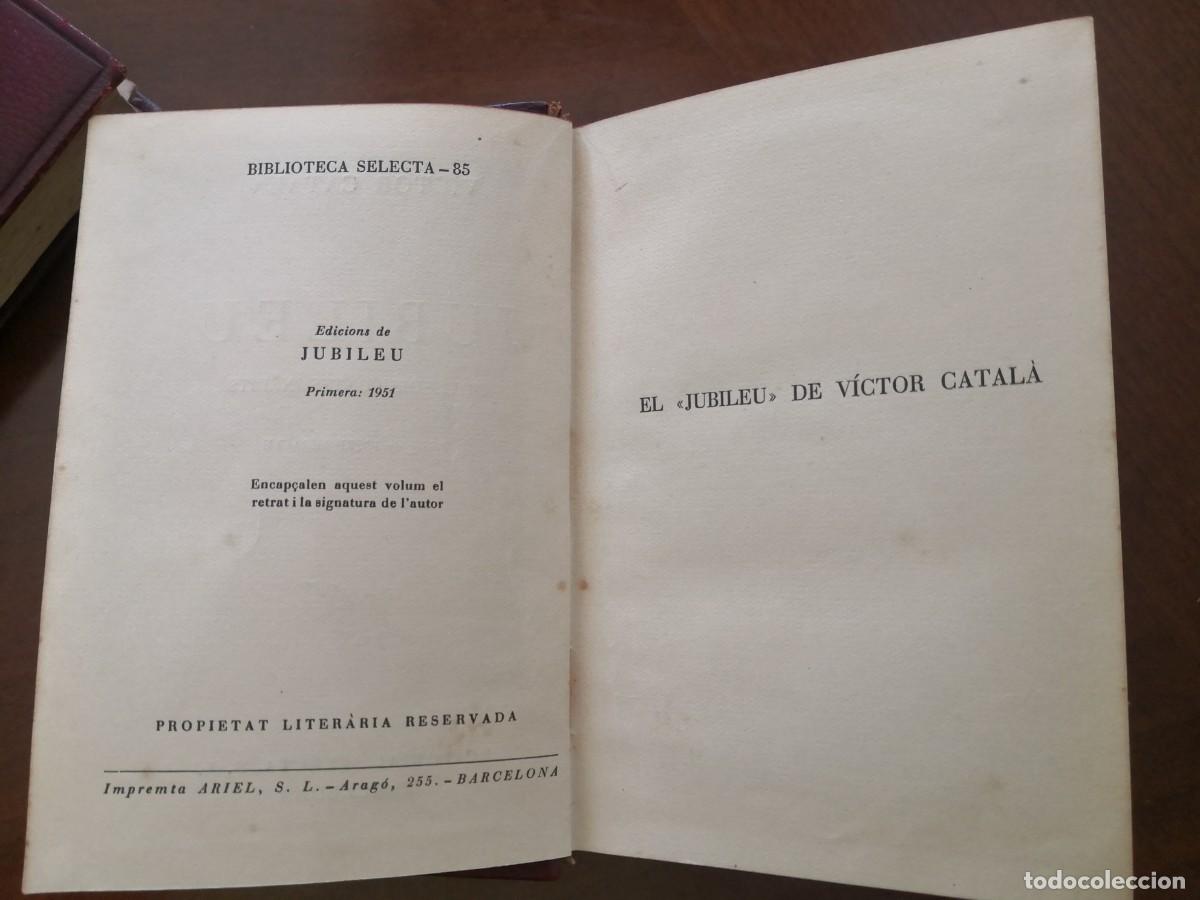 Libros de segunda mano: JUBILEU de VICTOR CATALA - Foto 4