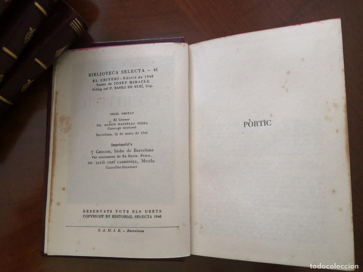 Libros de segunda mano: EL CRITERI DE JAUME BALMES - Foto 4