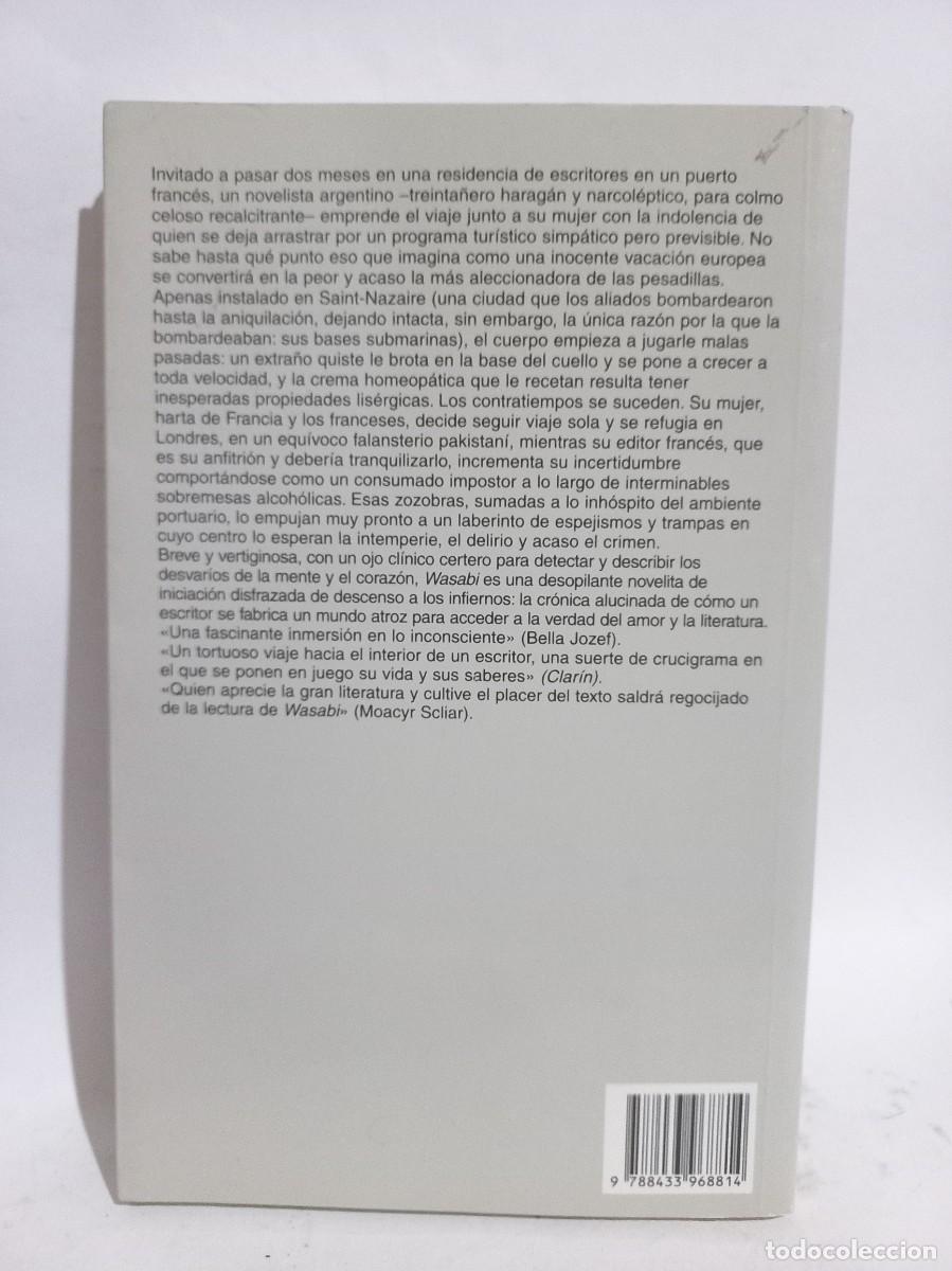 Libros de segunda mano: Alan Pauls - Wasabi - 2005 - Foto 3