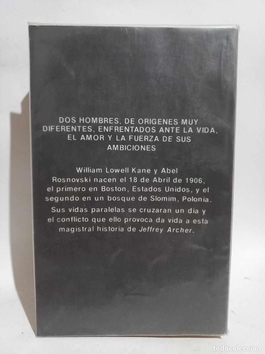 Libros de segunda mano: Jeffrey Archer - Kane y Abel - 1984 - Foto 3