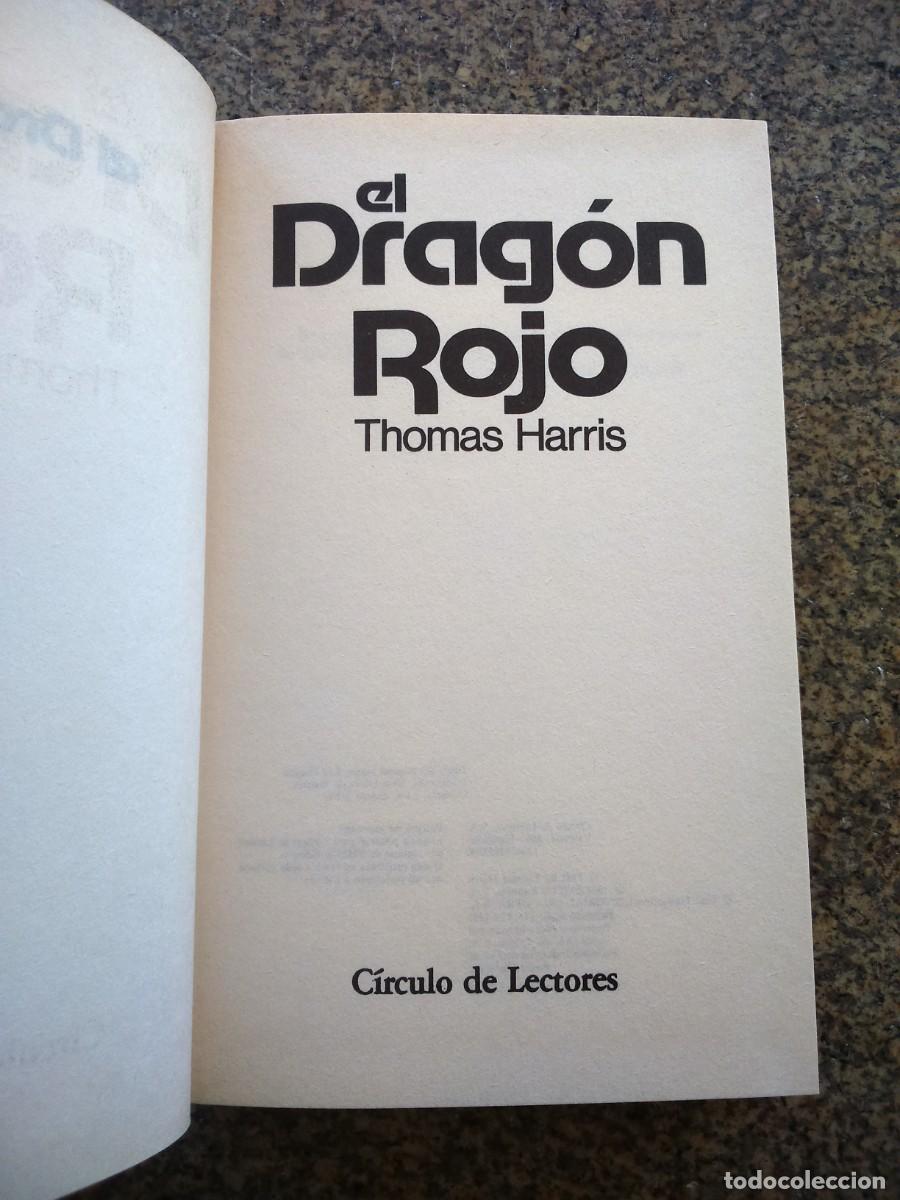 Libros de segunda mano: EL DRAGON ROJO -- THOMAS HARRIS -- CIRCULO -- - Foto 1