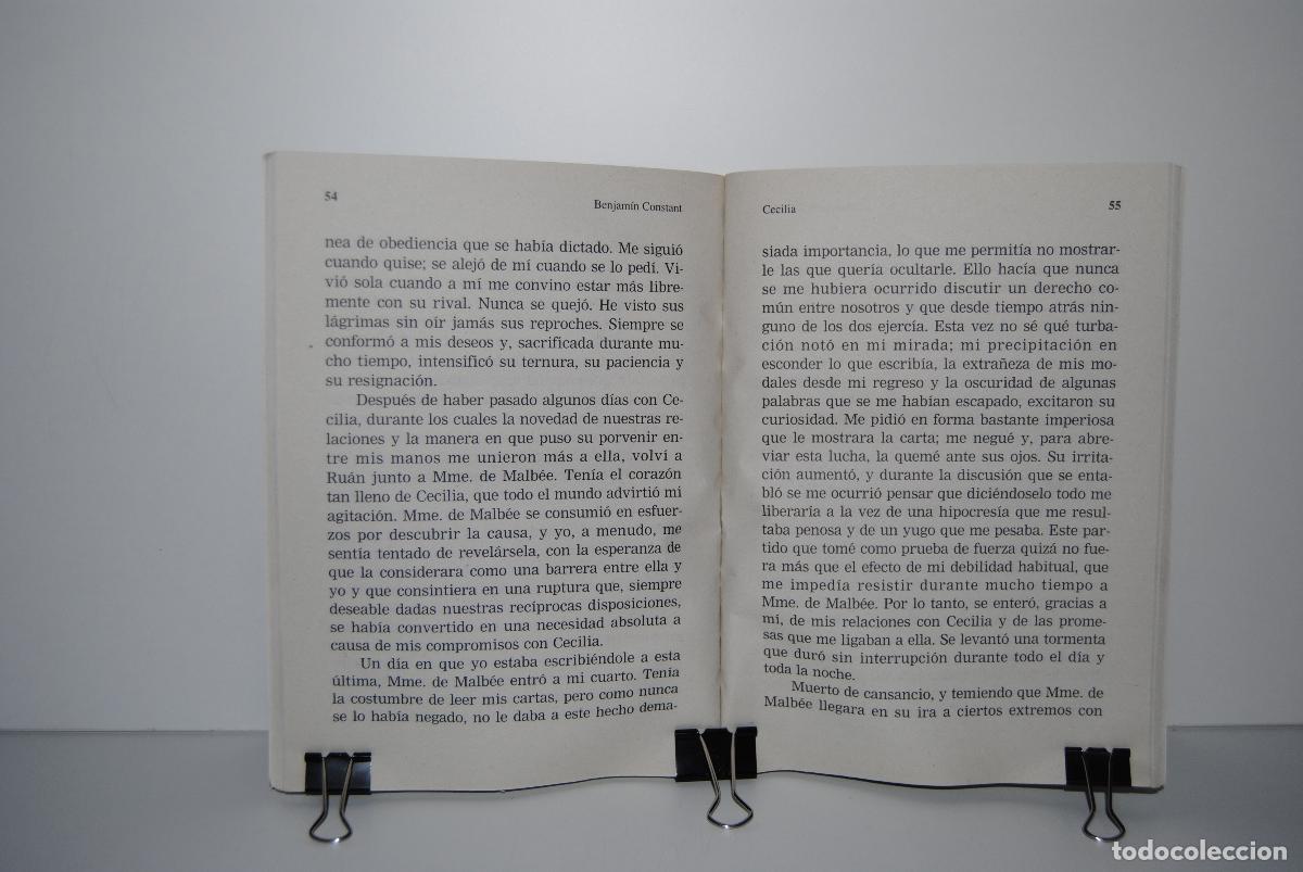Libros de segunda mano: Cecilia (biblioteca de El Sol 145) - Constant, Benjamin - Foto 2