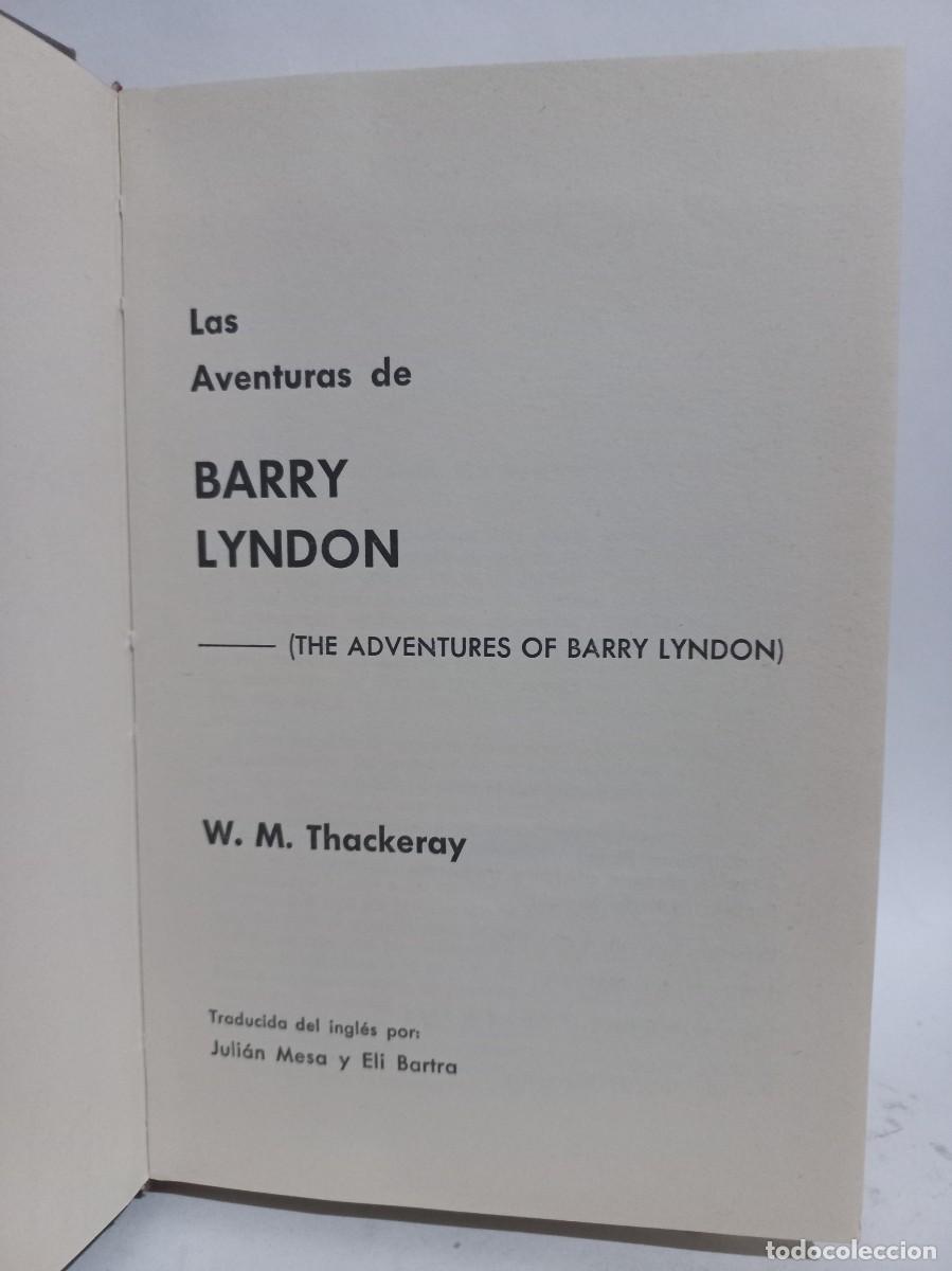 Libros de segunda mano: William M. Thackeray - Barry Lyndon - 1976 - Foto 2