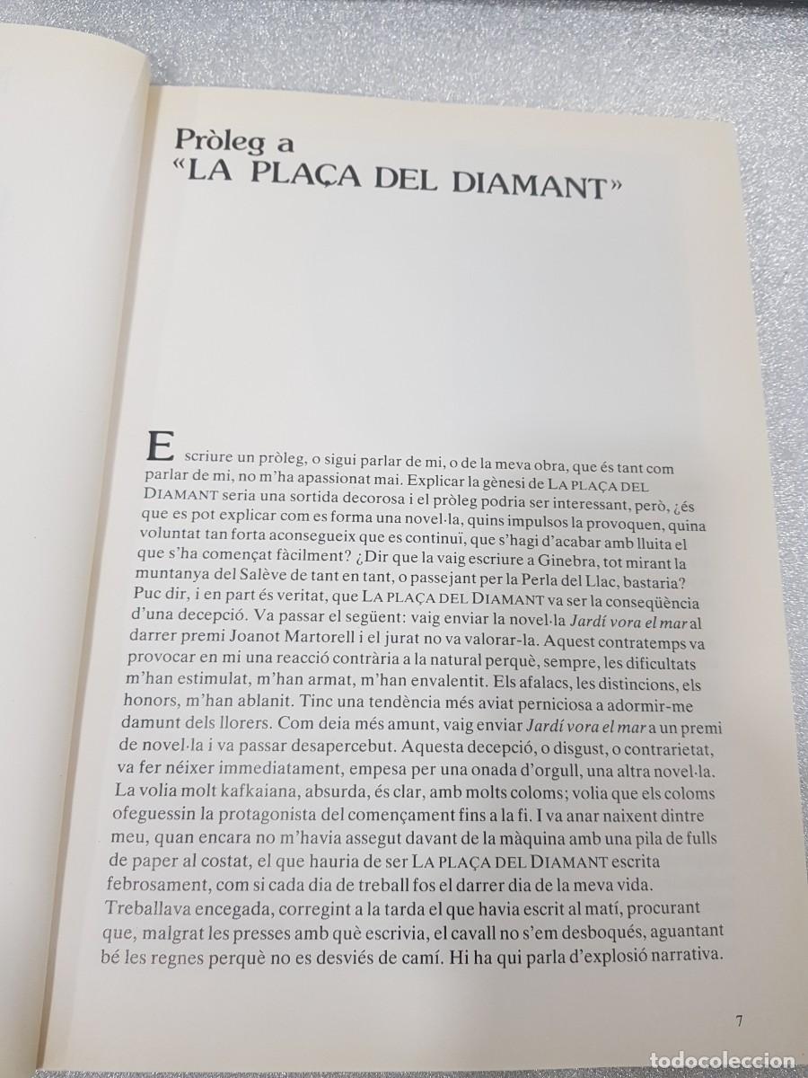 Libros de segunda mano: MERC&Eacute; RODOREDA LA PLA&Ccedil;A DEL DIAMANT - Foto 2