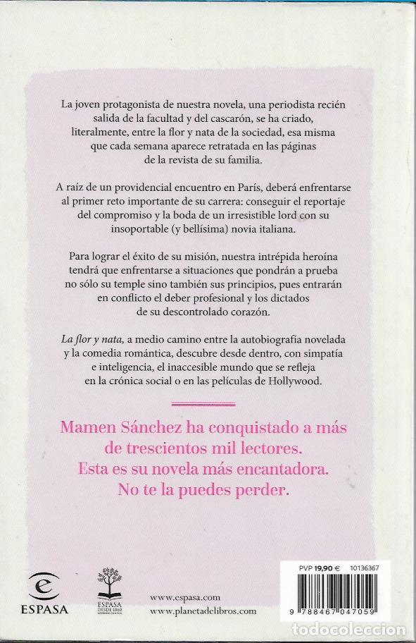 Libros de segunda mano: La flor y nata - Sanchez, Mamen - Foto 2