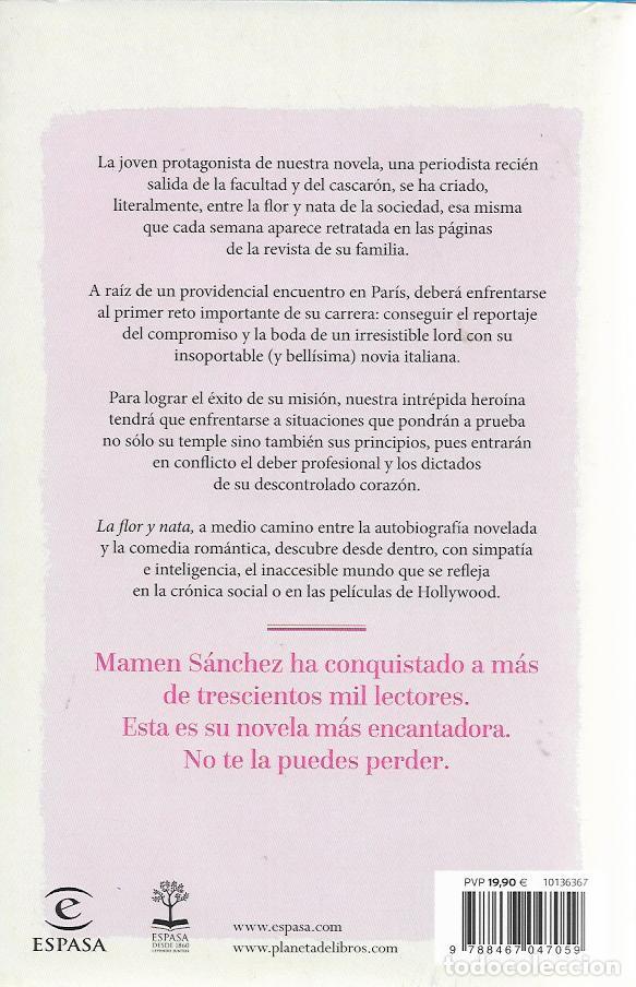 Libros de segunda mano: La flor y nata - Sanchez, Mamen - Foto 2
