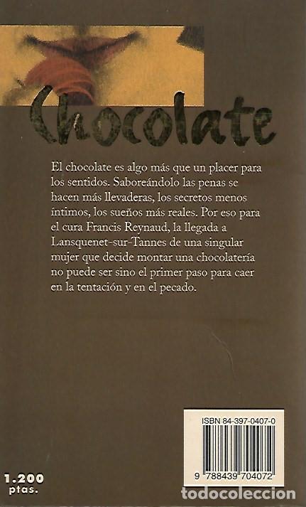 Libros de segunda mano: Chocolate - Harris, Joanne - Foto 2