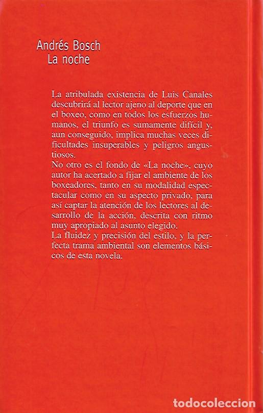 Libros de segunda mano: La noche - Bosch, Andres - Foto 2