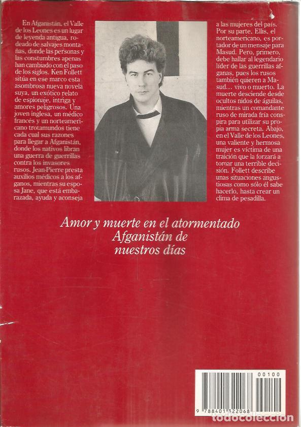 Libros de segunda mano: El valle de los leones - Follett, Ken - Foto 2