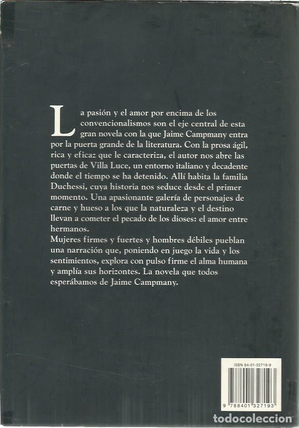 Libros de segunda mano: El pecado de los dioses - Campmany, Jaime - Foto 4