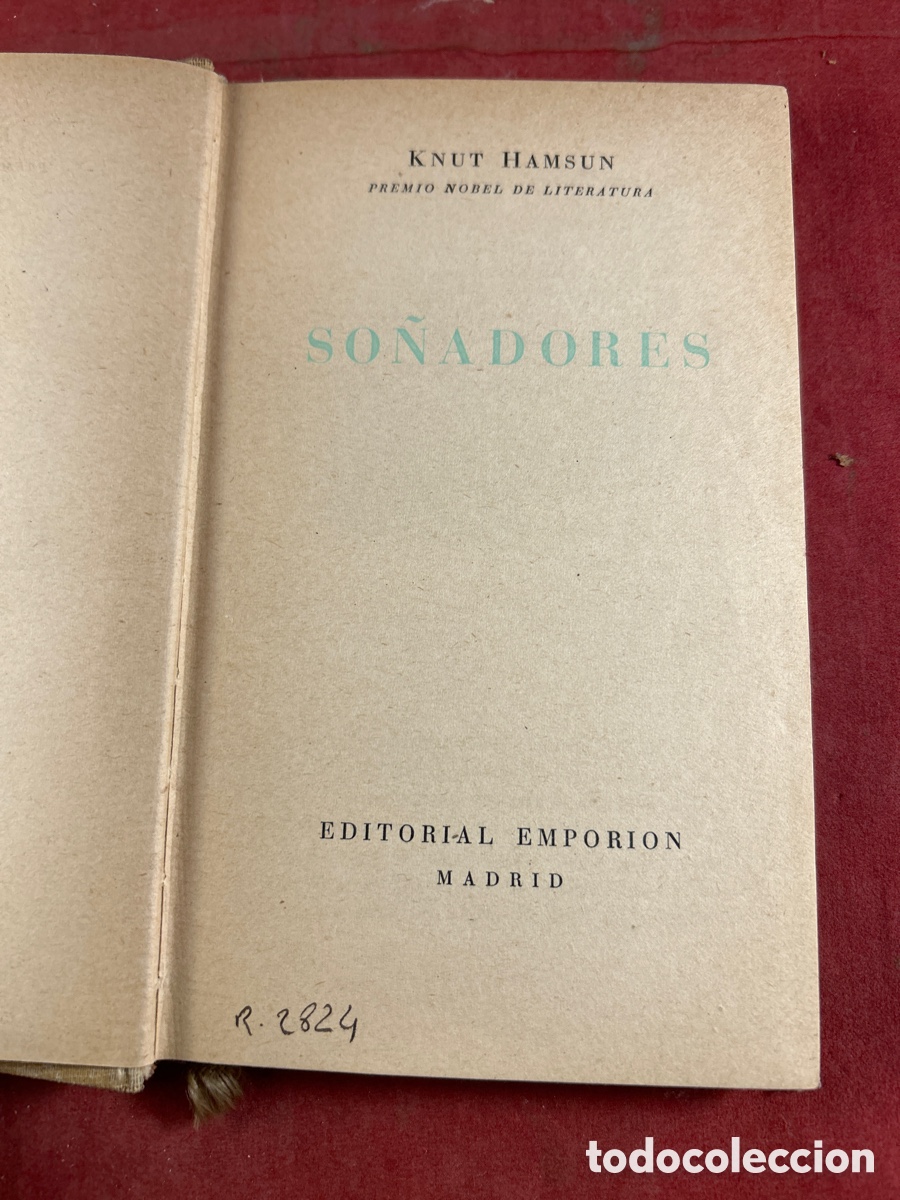 Libros de segunda mano: So&ntilde;adores - Foto 1