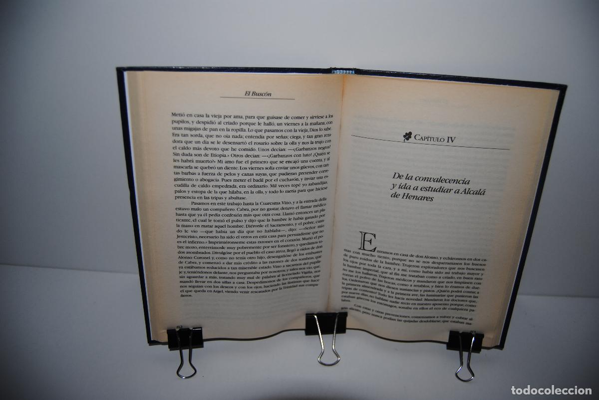 Libros de segunda mano: El buscon - de Quevedo, Francisco - Foto 2