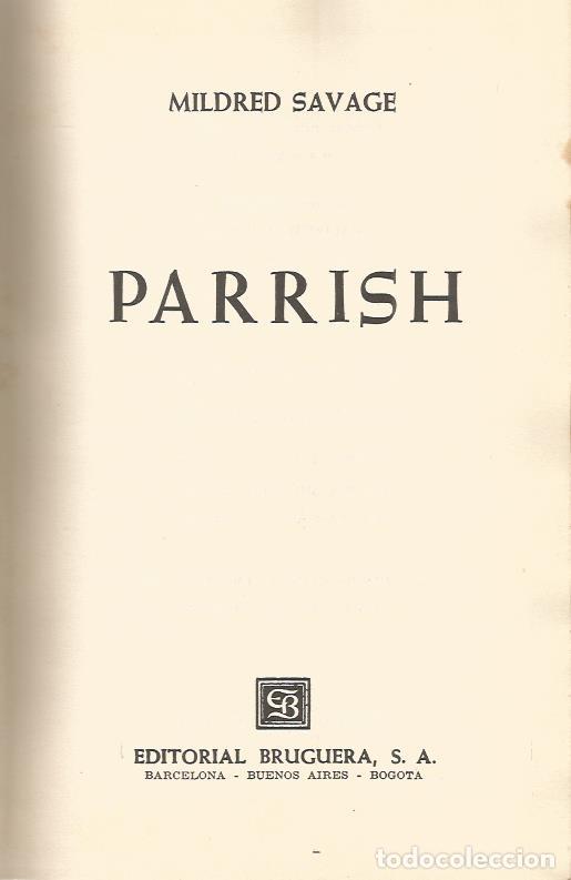 Libros de segunda mano: Parrish (Coleccion La corona) - Savage, Mildred - Foto 1