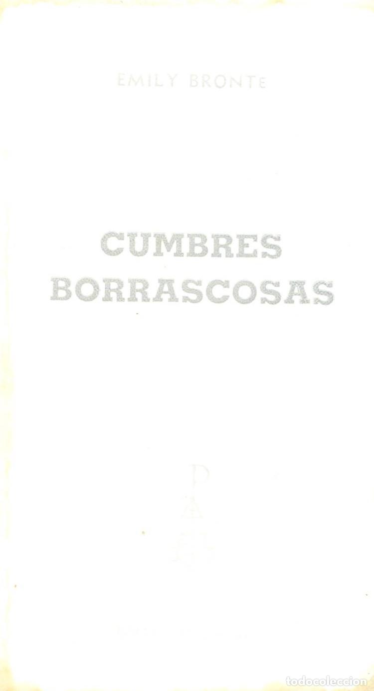 Libros de segunda mano: Cumbres borrascosas - Bronte, Emily - Foto 1