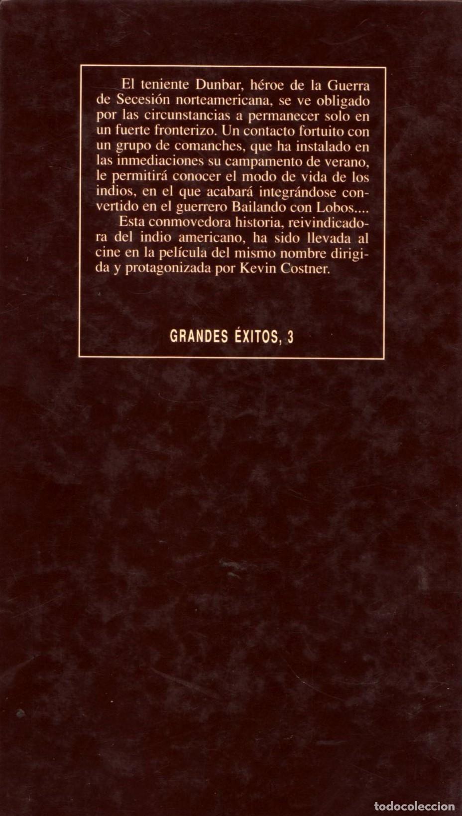Libros de segunda mano: Bailando con lobos - Blake, Michael - Foto 3
