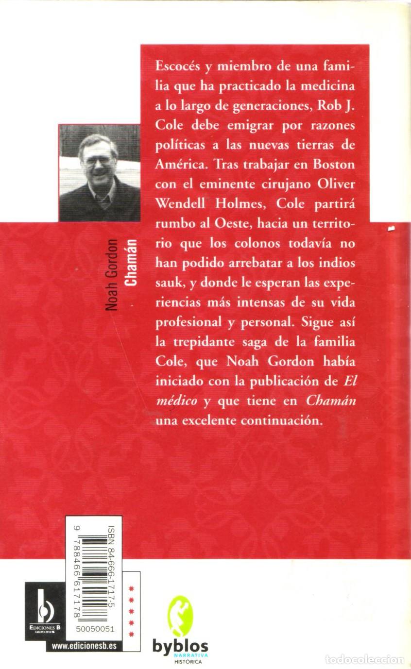 Libros de segunda mano: Chaman - Gordon, Noah - Foto 2