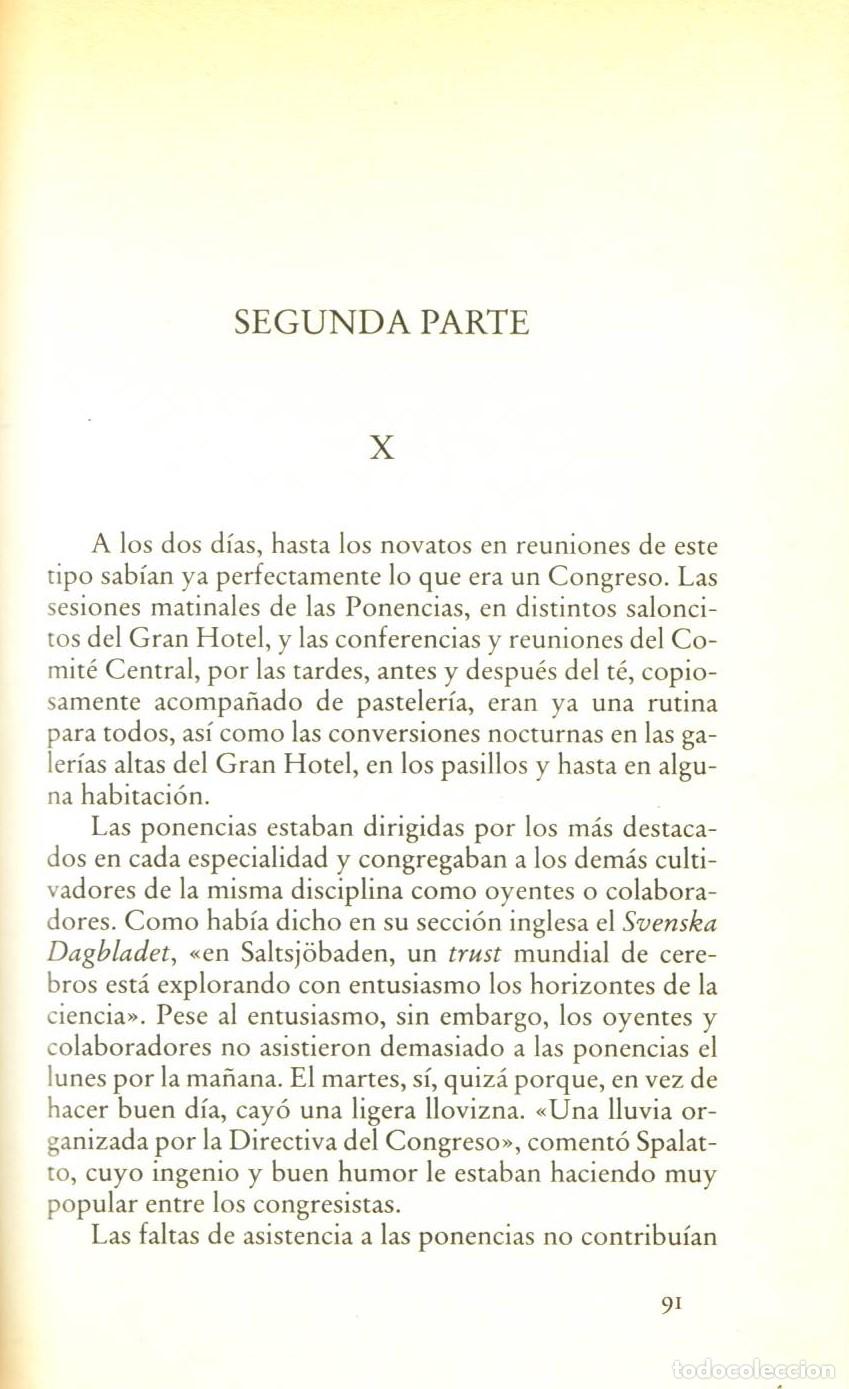 Libros de segunda mano: Congreso en Estocolmo - Sampedro, Jose Luis - Foto 3