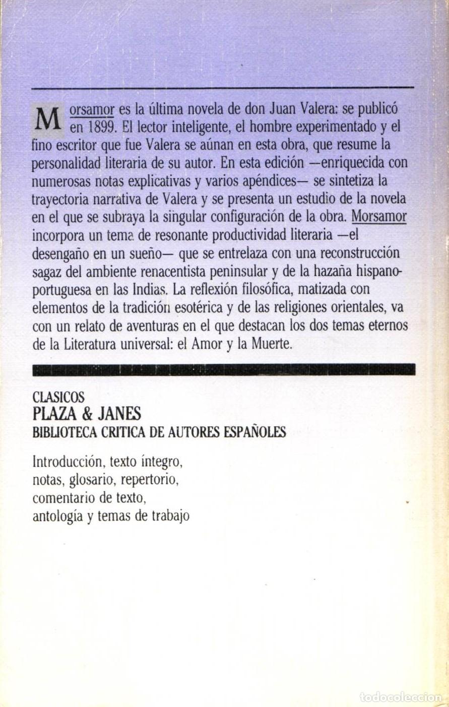 Libros de segunda mano: Morsamor - Valera, Juan - Foto 3