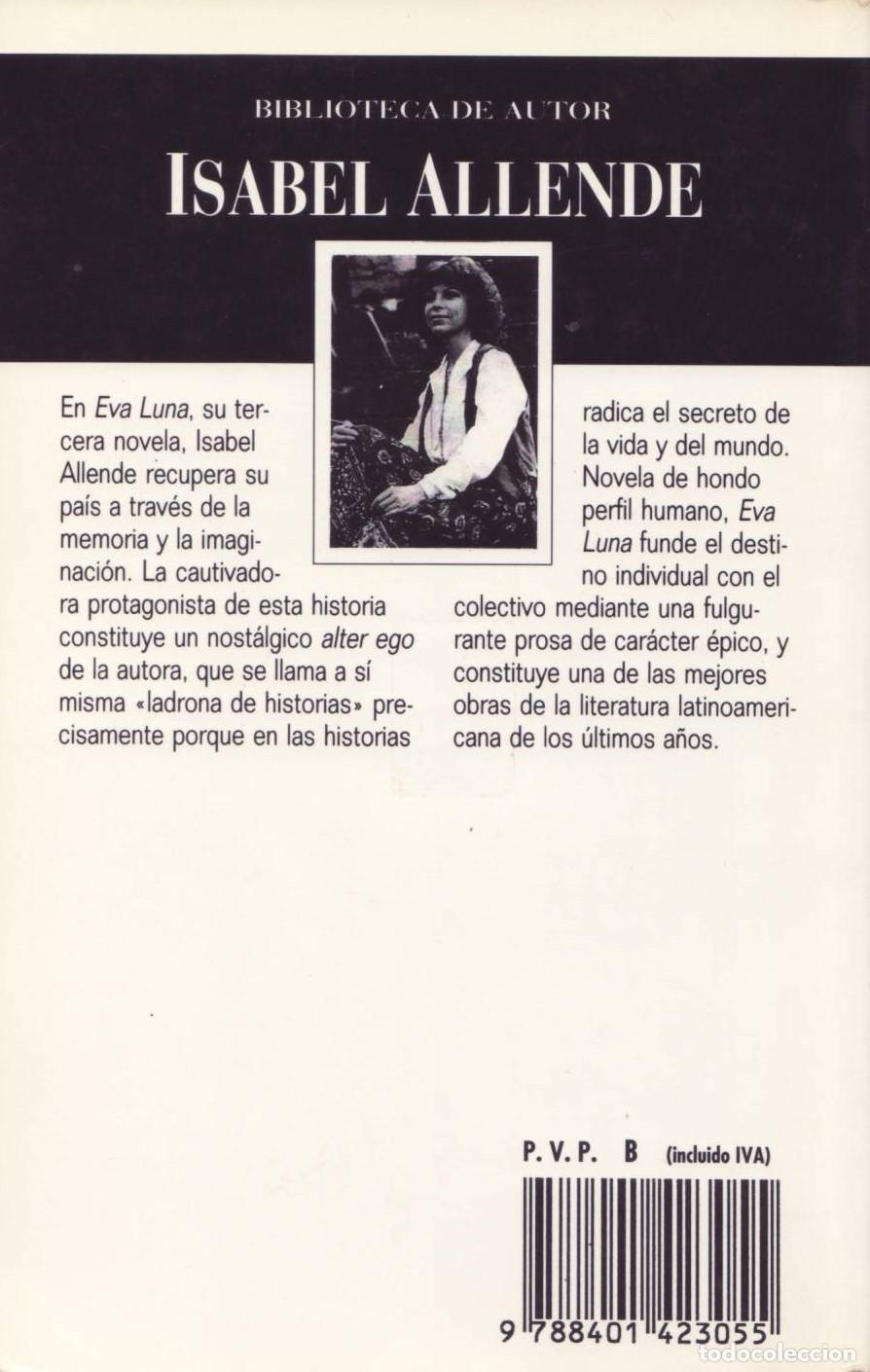 Libros de segunda mano: Eva Luna - Allende, Isabel - Foto 3