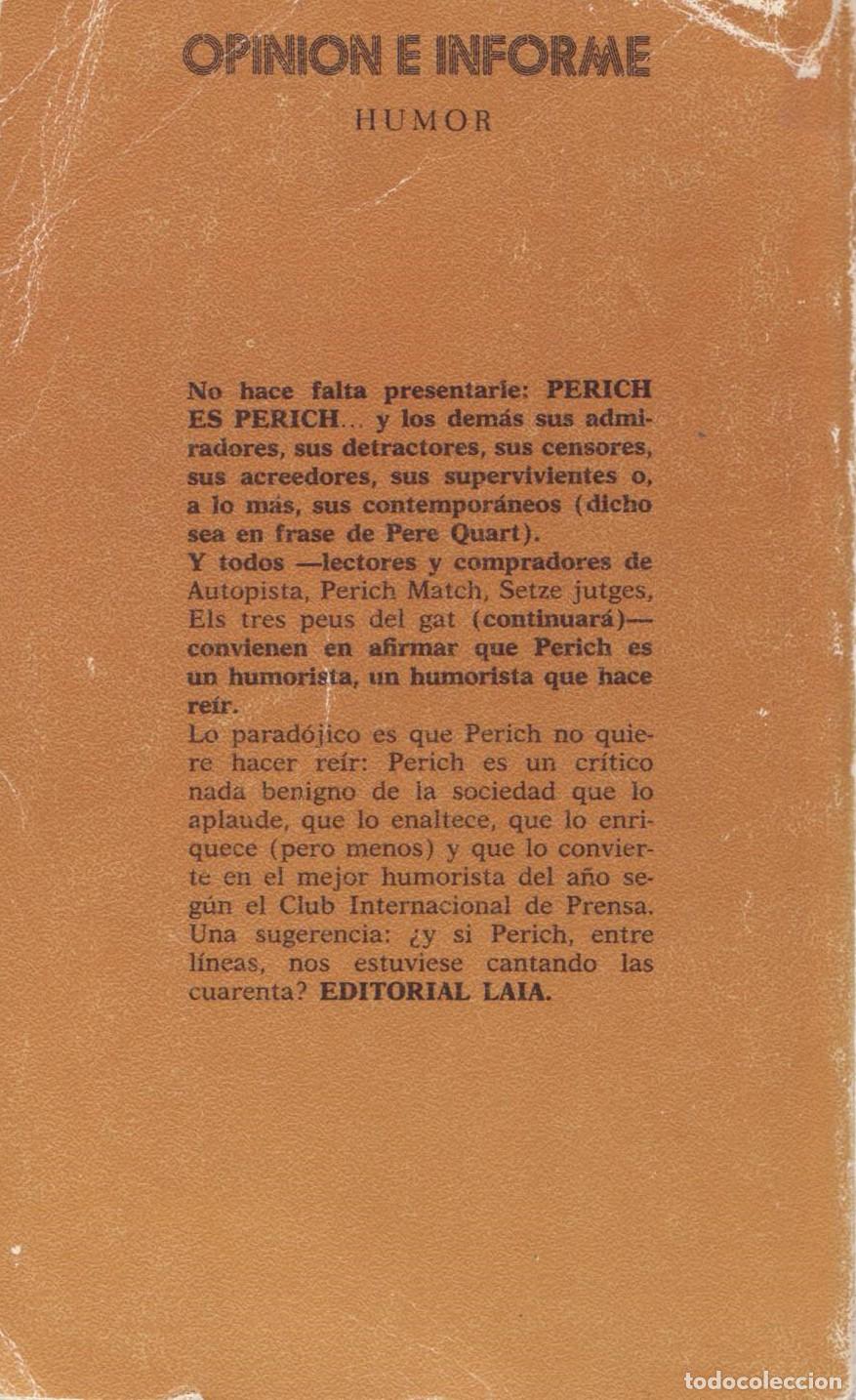 Libros de segunda mano: Nacional II - Perich, Jaume - Foto 3