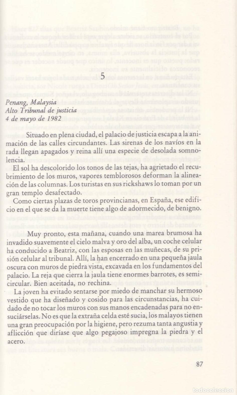 Libros de segunda mano: Beatriz en el infierno - Decoin, Didier - Foto 2