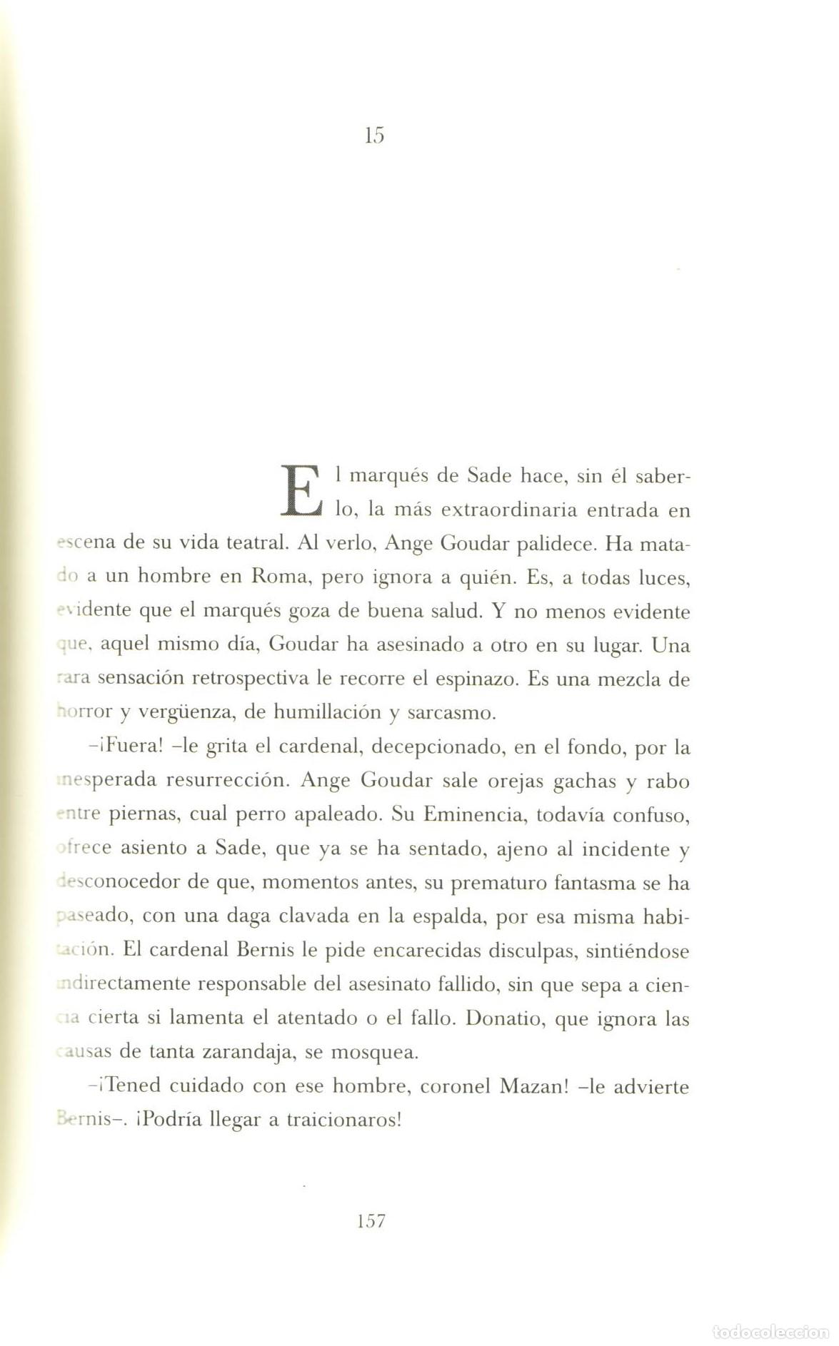 Libros de segunda mano: Ciudadano Sade - Suarez, Gonzalo - Foto 2