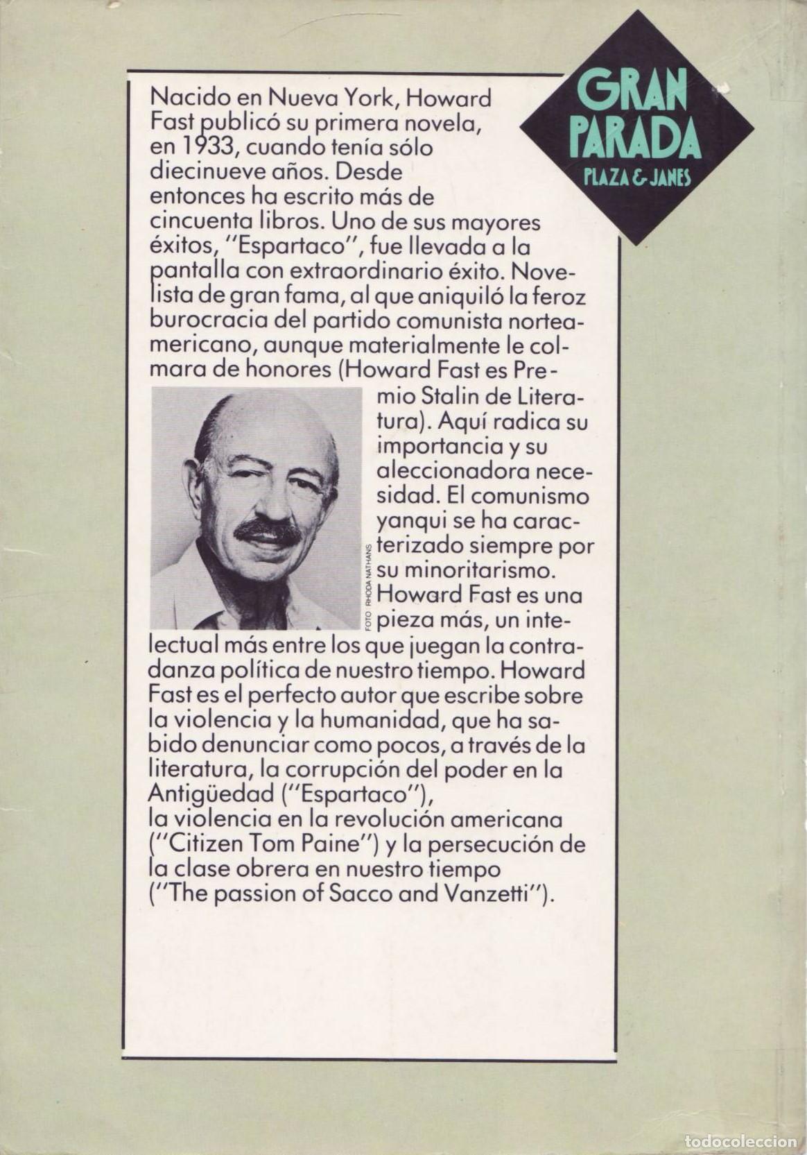 Libros de segunda mano: Max - Fast, Howard - Foto 2