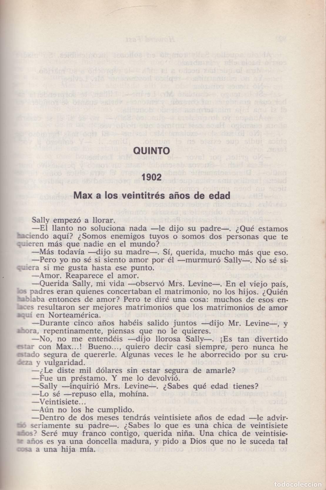Libros de segunda mano: Max - Fast, Howard - Foto 3