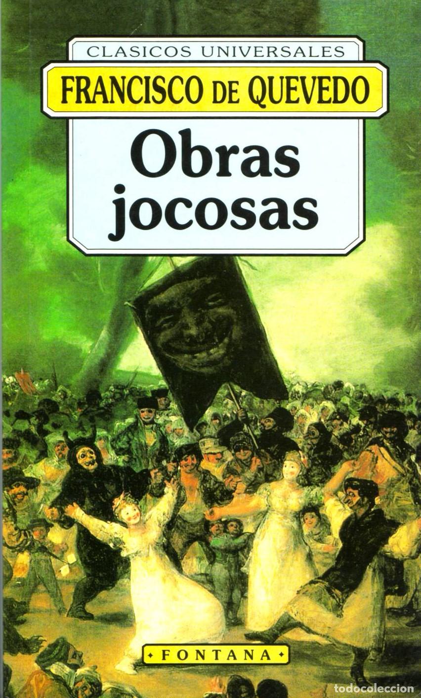Libros de segunda mano: Obras jocosas - de Quevedo, Francisco - Foto 1