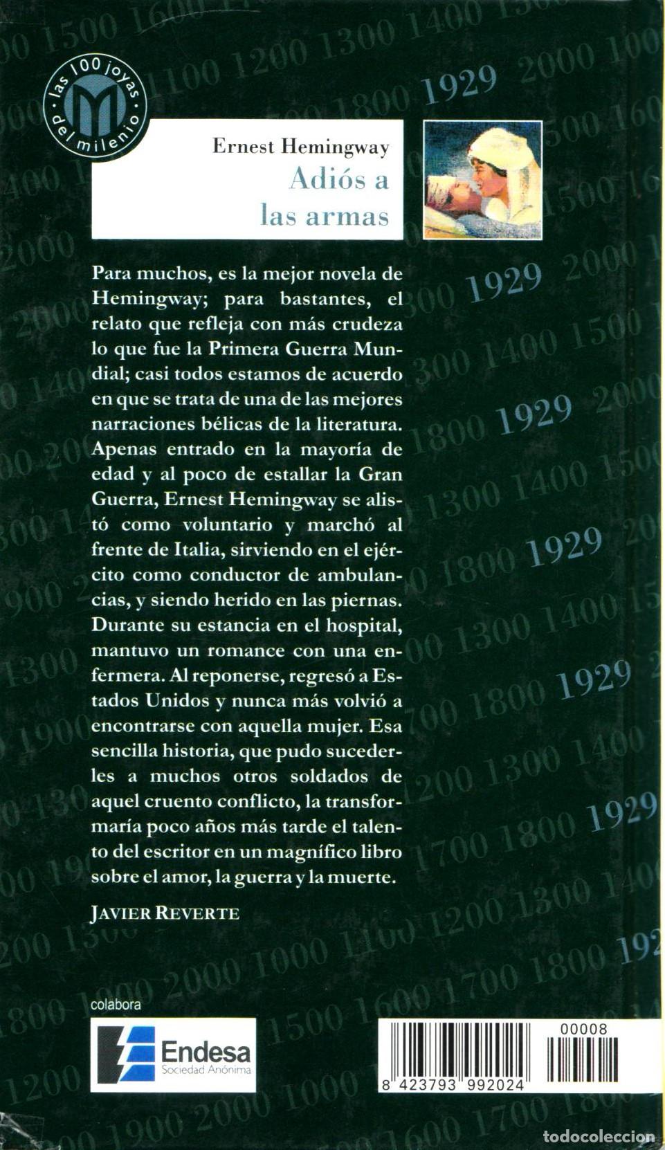 Libros de segunda mano: Adios a las armas - Hemingway, Ernest - Foto 3
