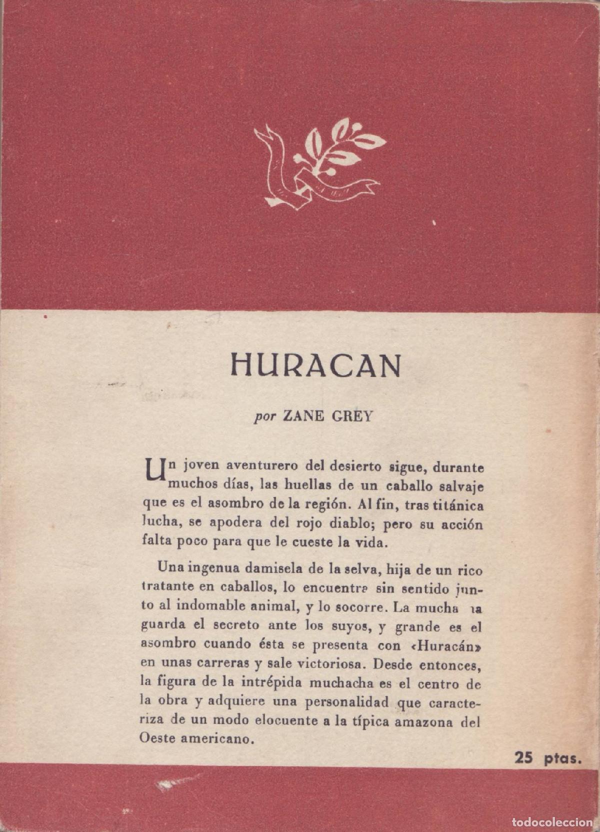 Libros de segunda mano: Huracan - Grey, Zane - Foto 2