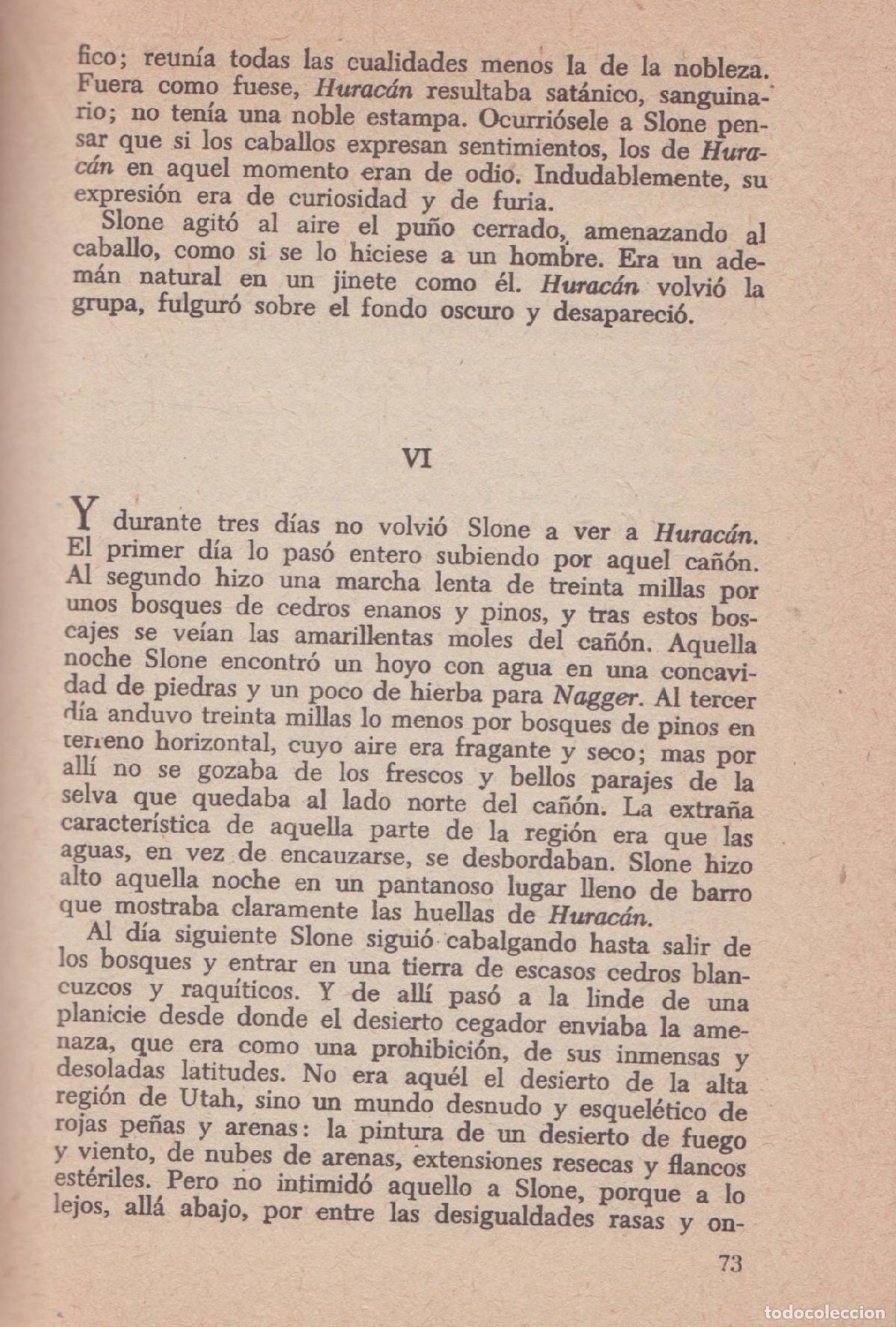 Libros de segunda mano: Huracan - Grey, Zane - Foto 3