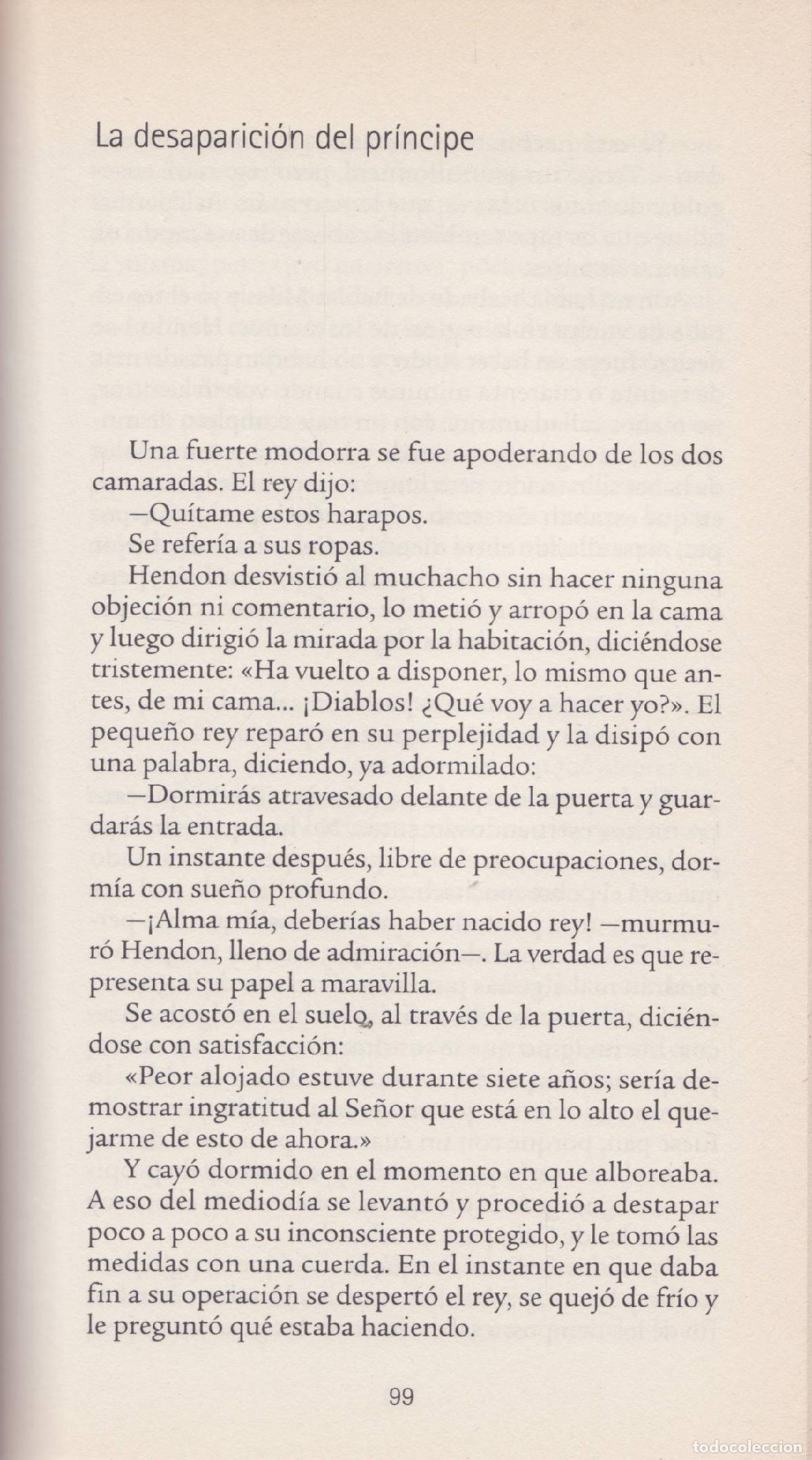 Libros de segunda mano: El principe y el mendigo - Twain, Mark - Foto 2