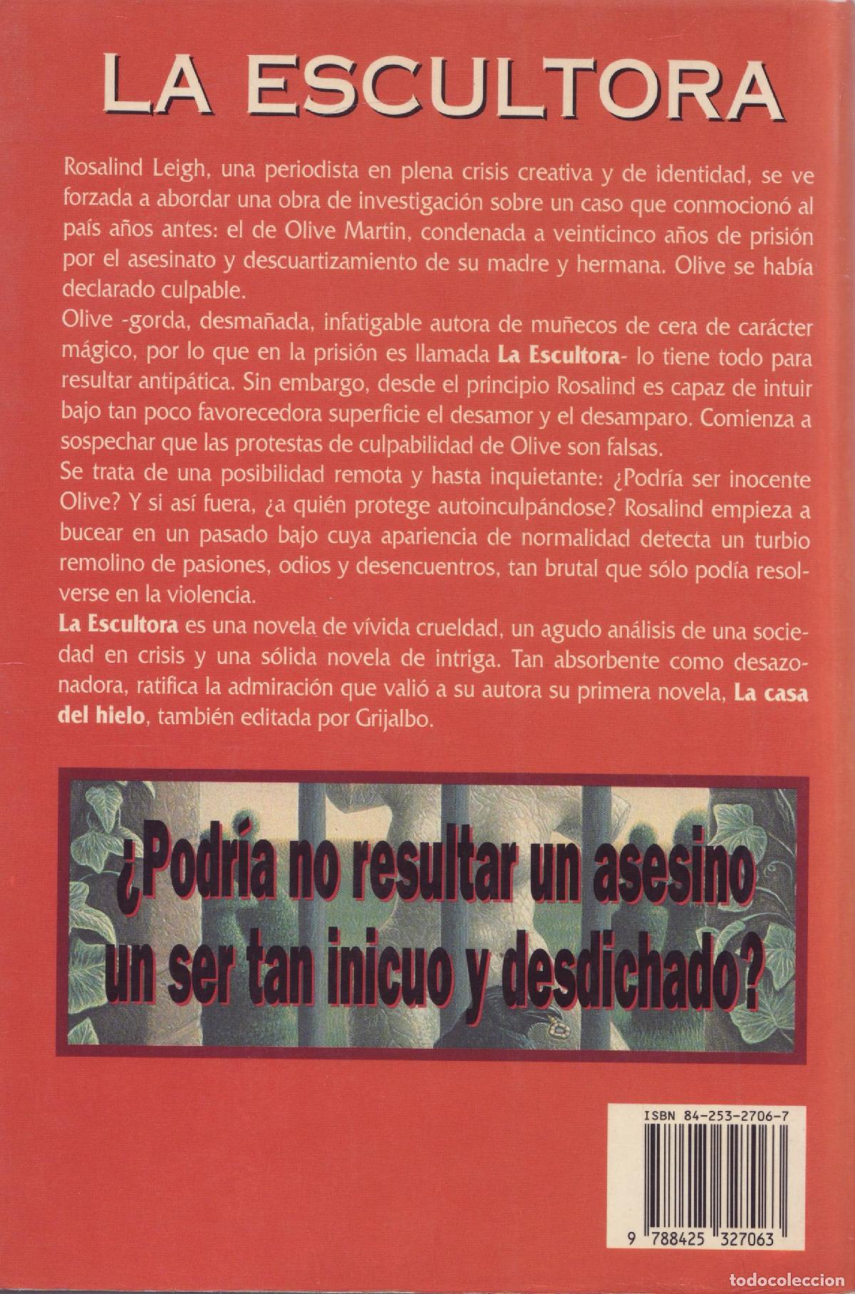 Libros de segunda mano: La escultora - Walters, Minette - Foto 3