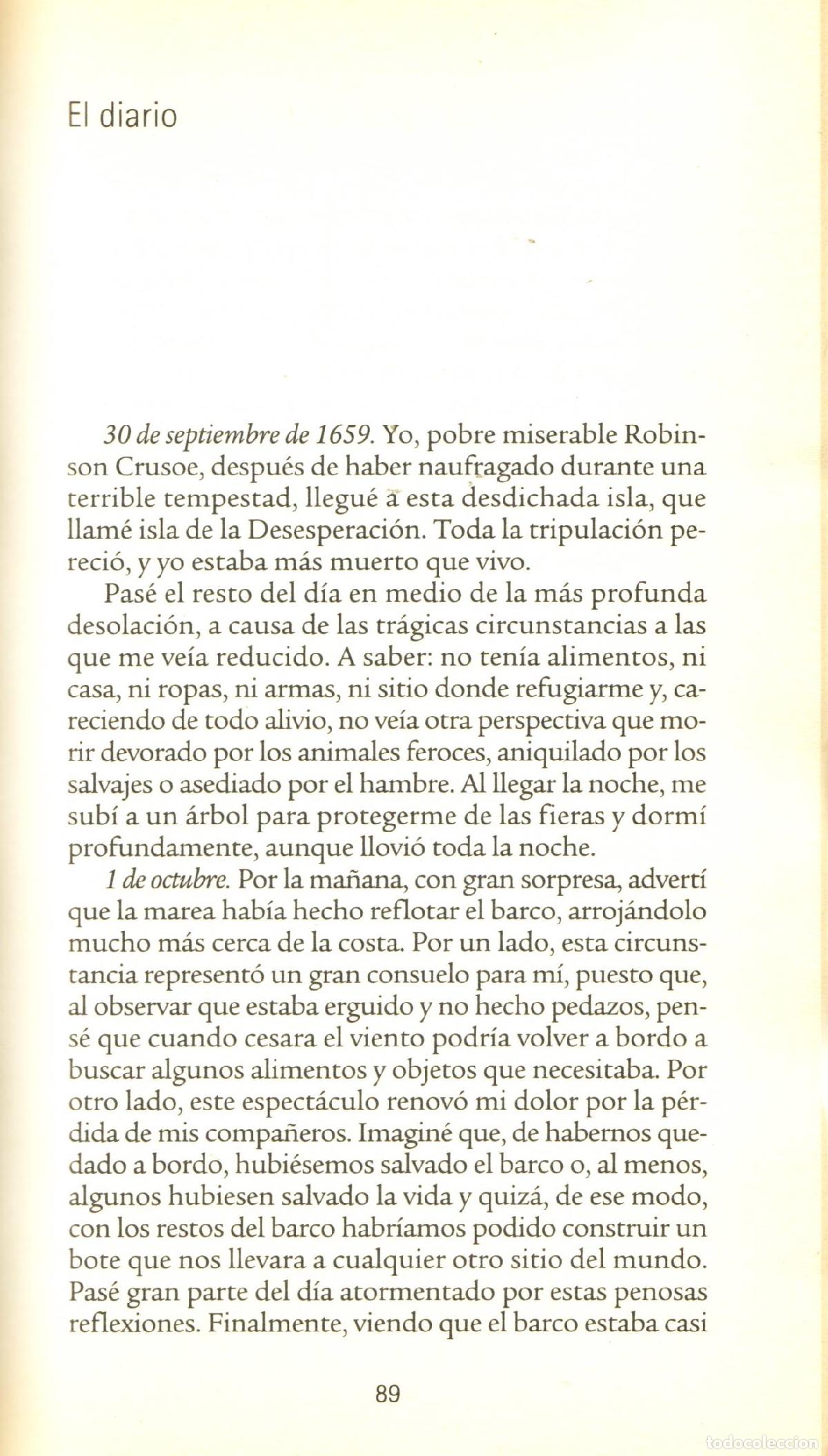 Libros de segunda mano: Robinson Crusoe - Defoe, Daniel - Foto 3